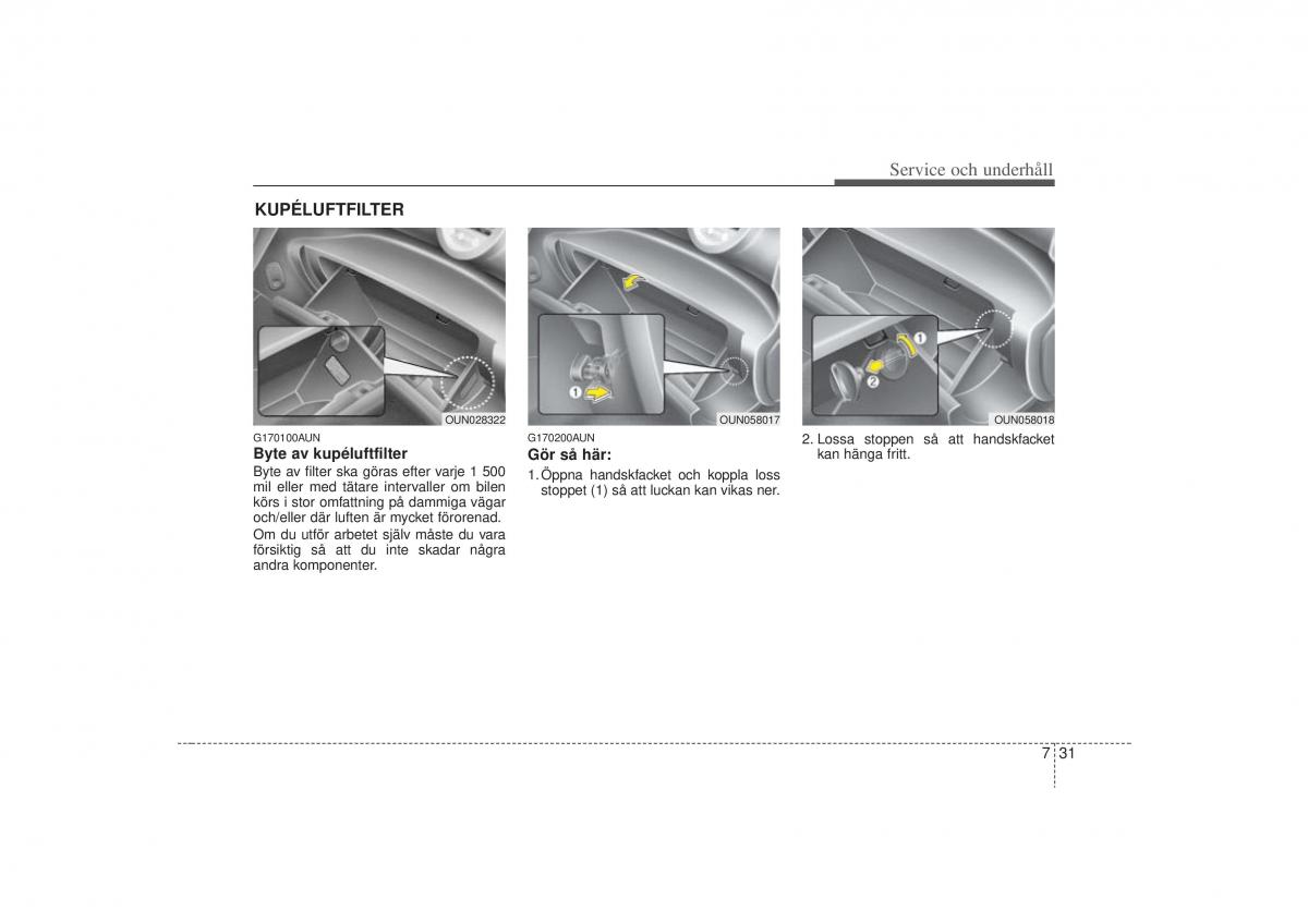 KIA Carens II 2 instruktionsbok / page 297