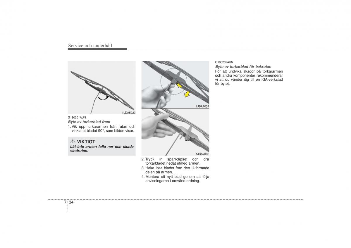 KIA Carens II 2 instruktionsbok / page 300