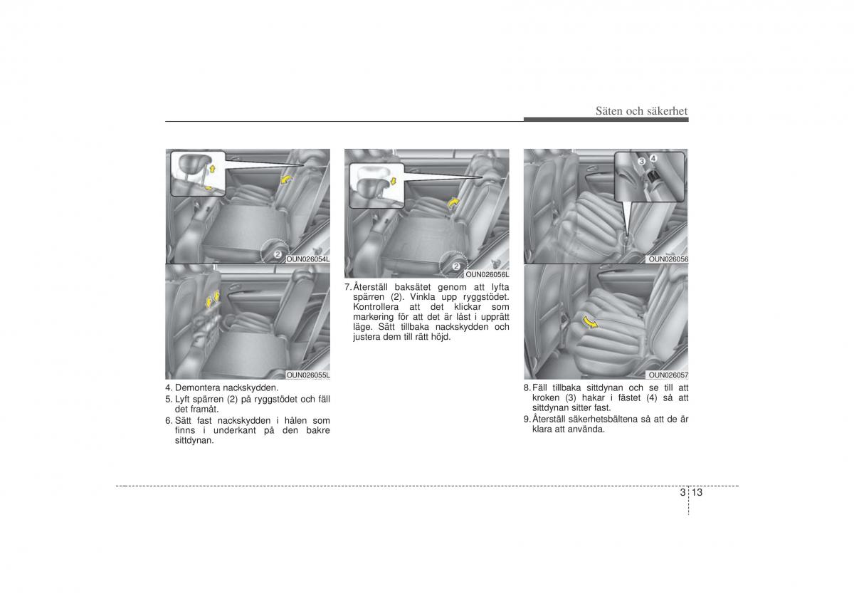 KIA Carens II 2 instruktionsbok / page 31