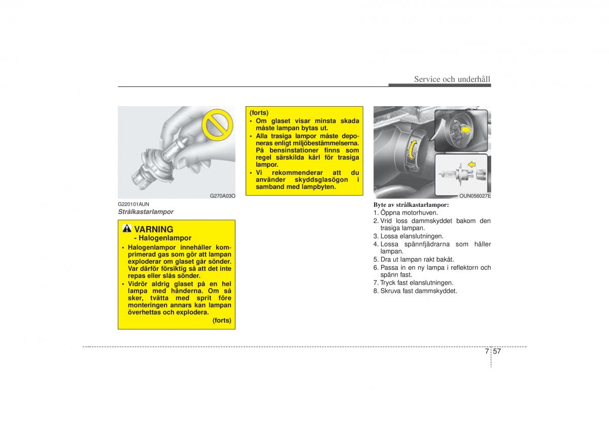 KIA Carens II 2 instruktionsbok / page 323