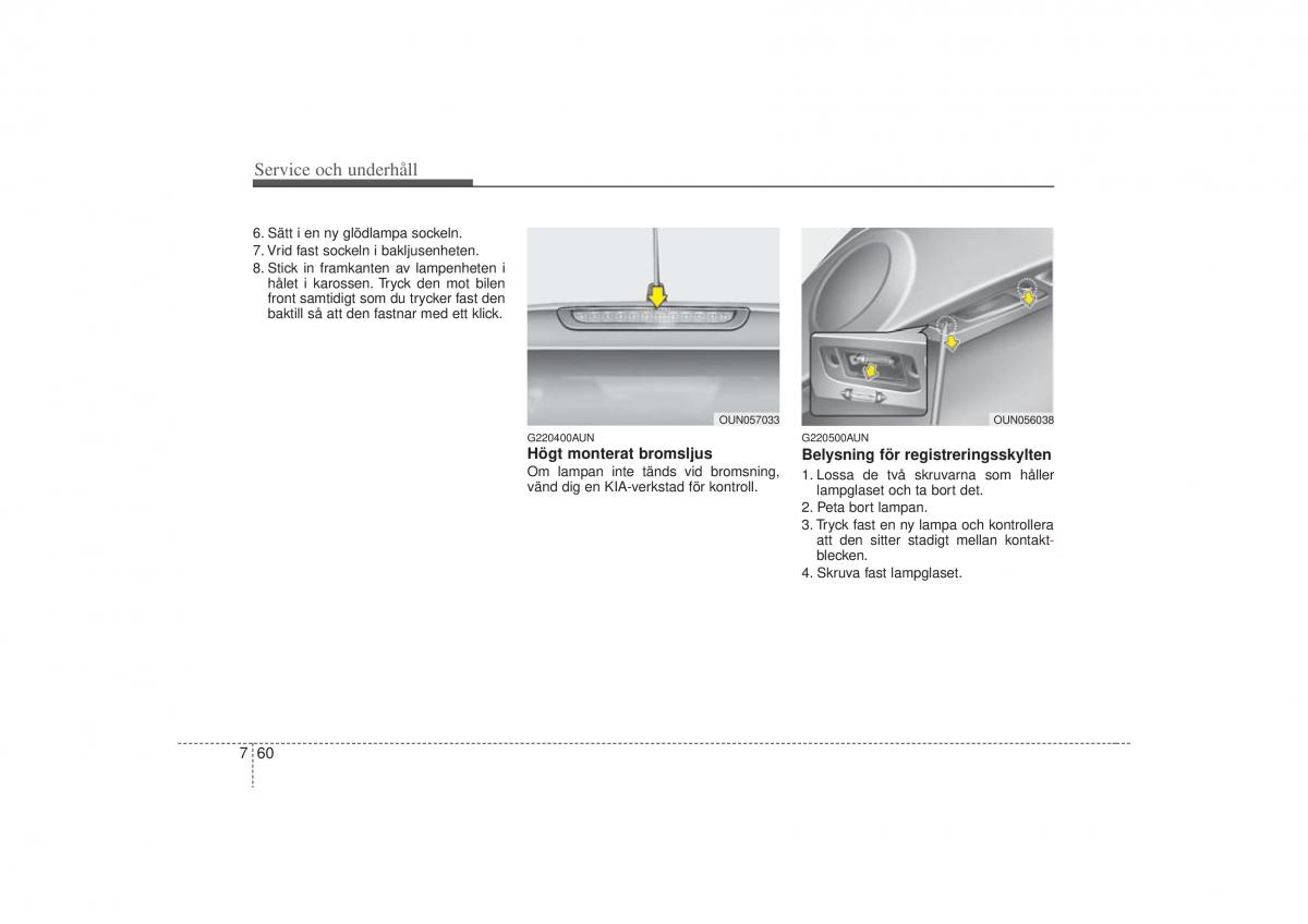 KIA Carens II 2 instruktionsbok / page 326