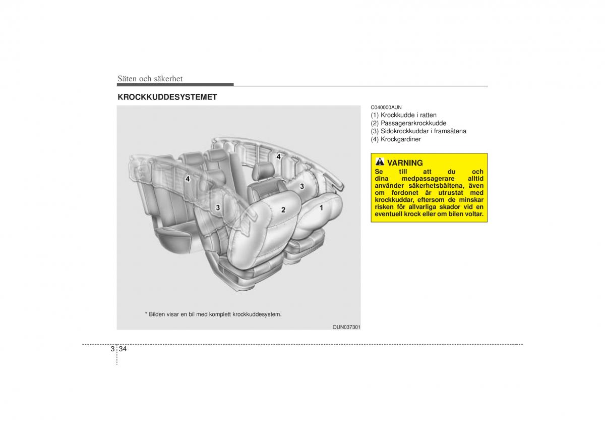 KIA Carens II 2 instruktionsbok / page 52