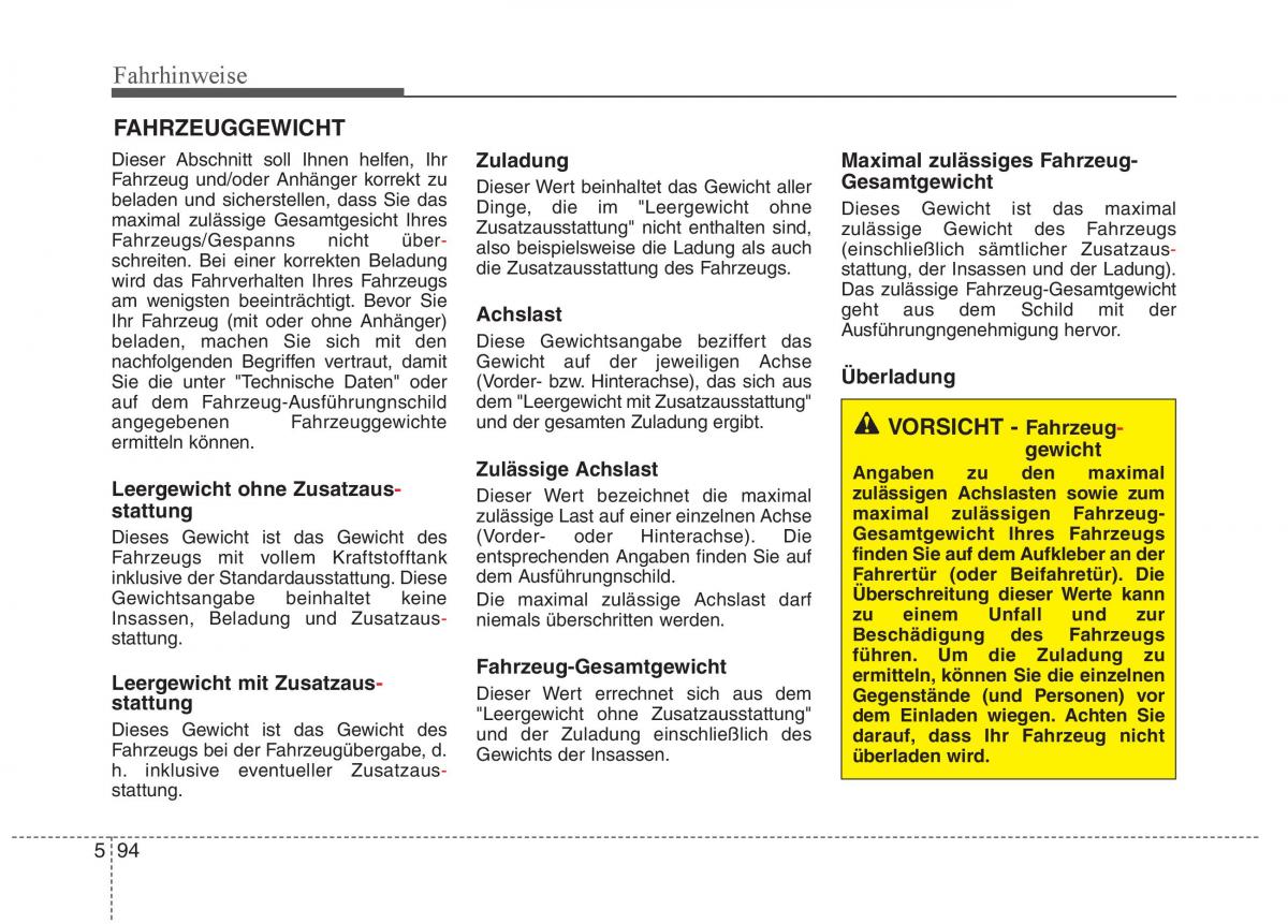 KIA Carens III 3 Handbuch / page 550