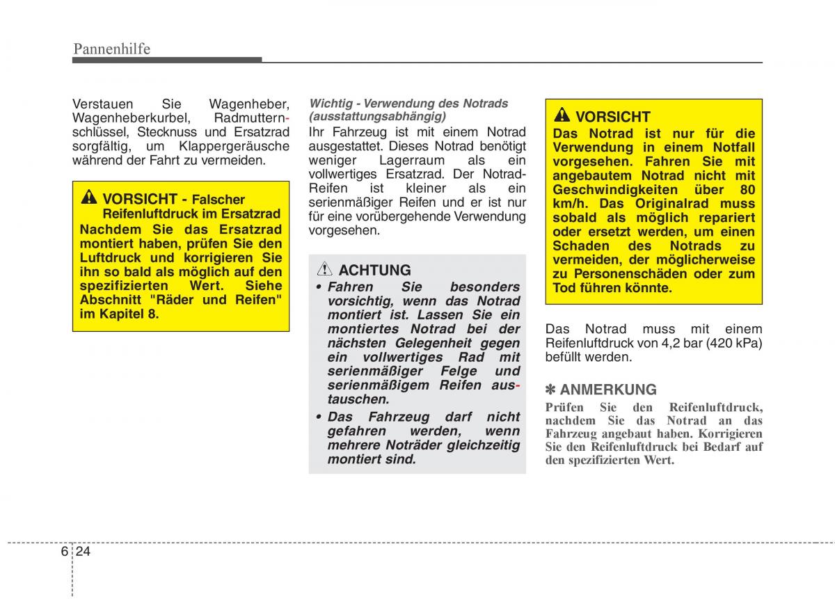 KIA Carens III 3 Handbuch / page 574