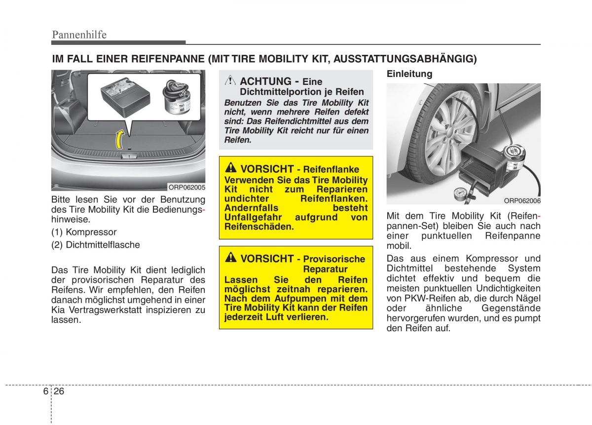 KIA Carens III 3 Handbuch / page 576