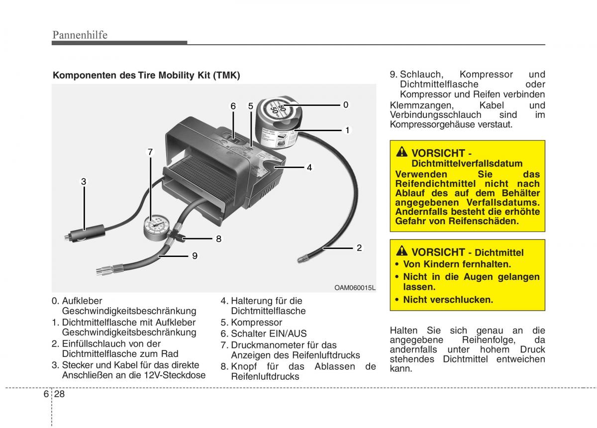 KIA Carens III 3 Handbuch / page 578