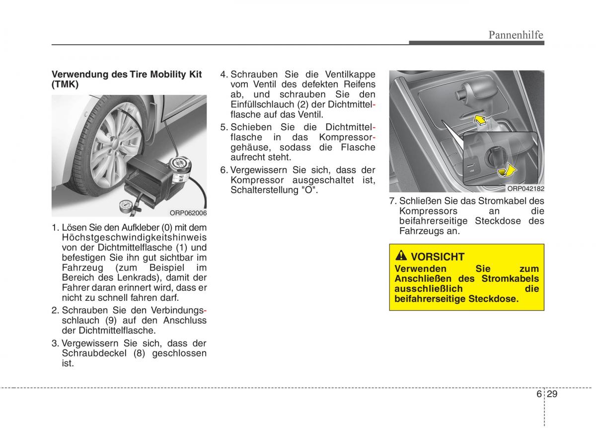 KIA Carens III 3 Handbuch / page 579