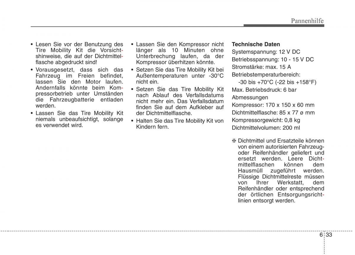 KIA Carens III 3 Handbuch / page 583