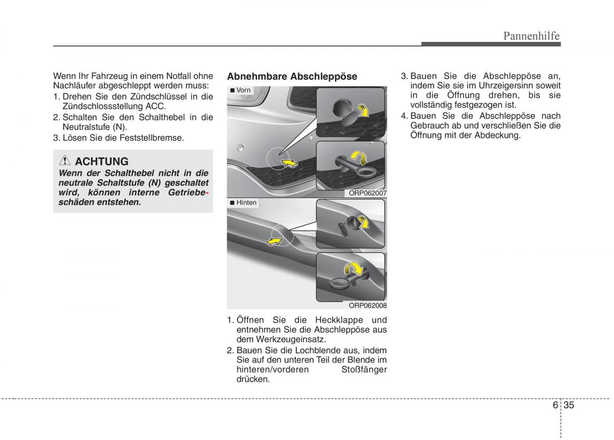 KIA Carens III 3 Handbuch / page 585