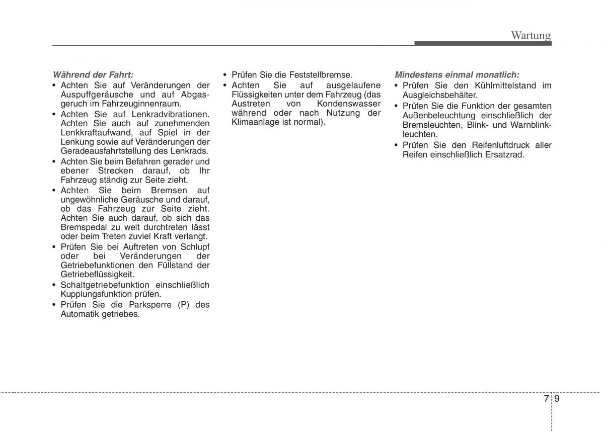 KIA Carens III 3 Handbuch / page 597