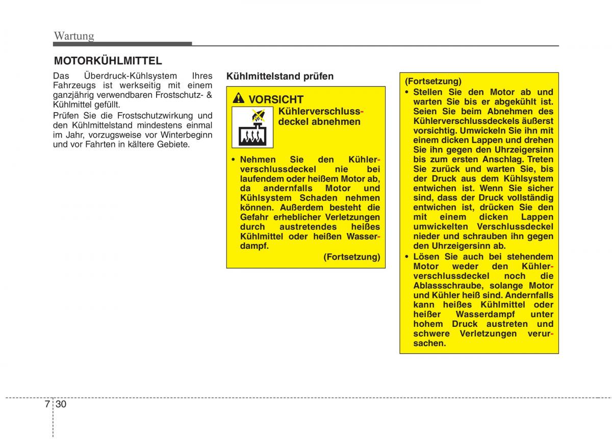 KIA Carens III 3 Handbuch / page 618