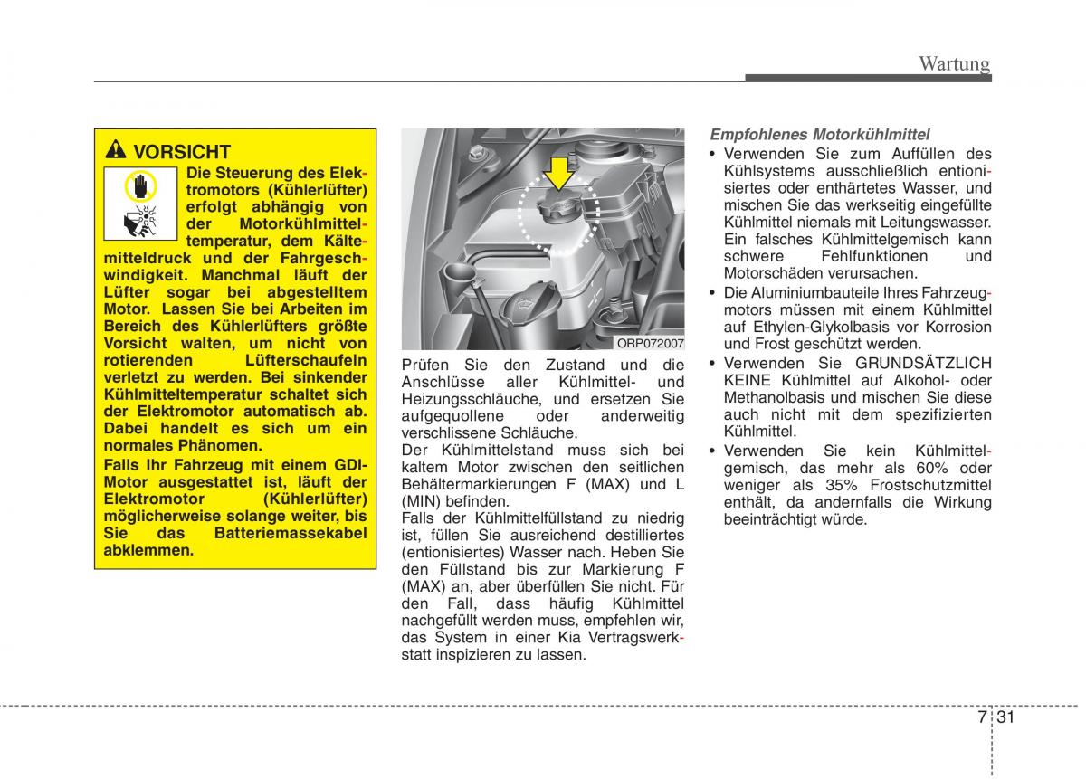 KIA Carens III 3 Handbuch / page 619