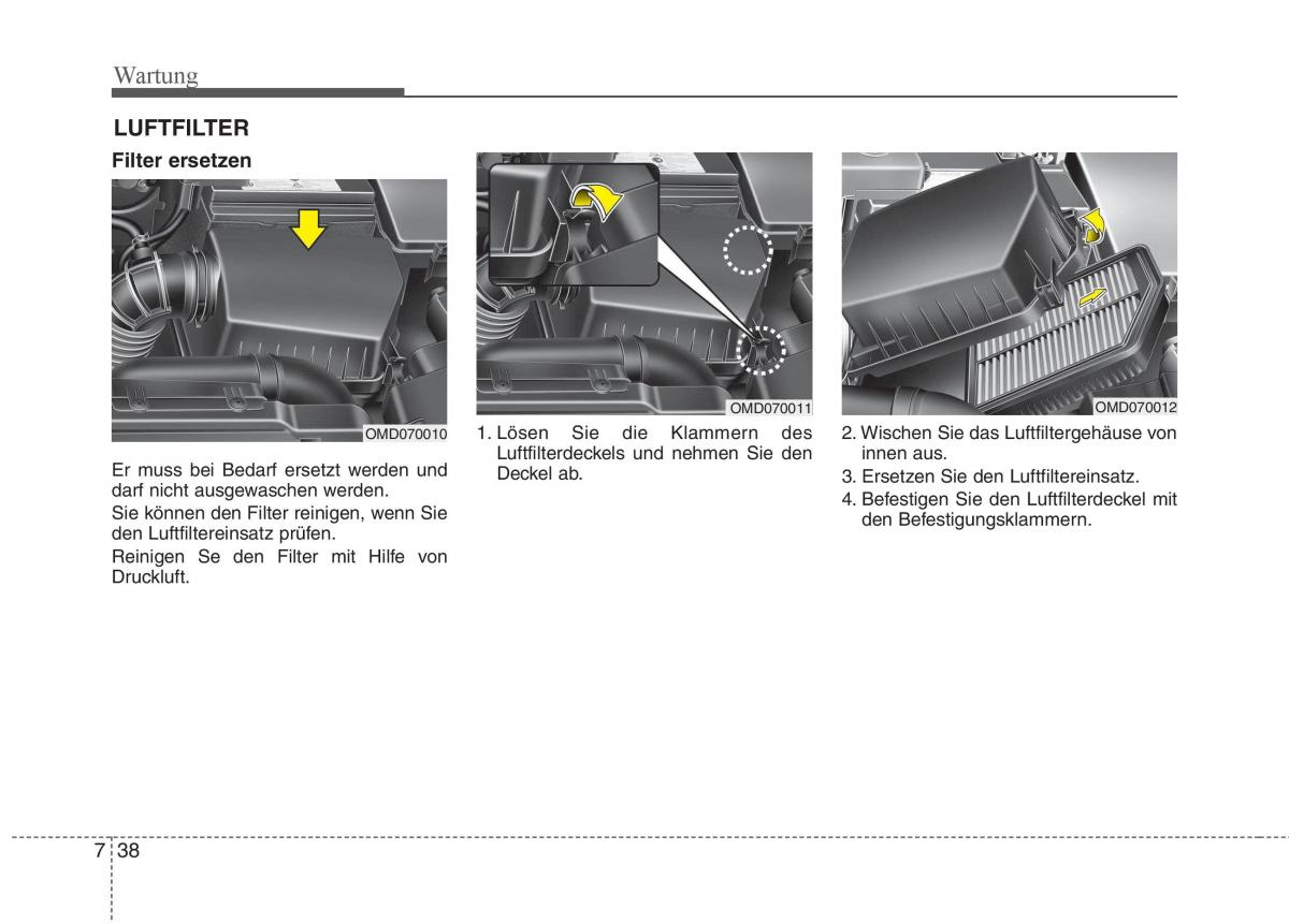 KIA Carens III 3 Handbuch / page 626