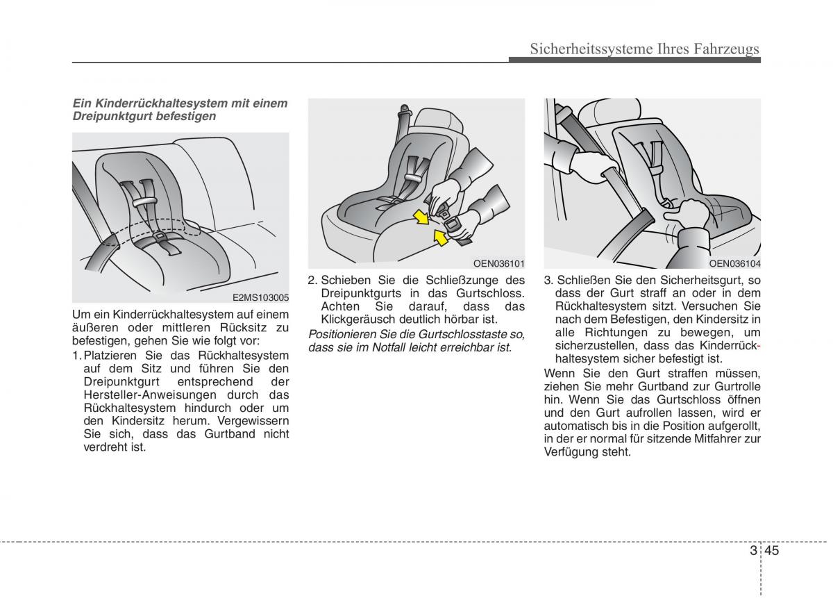 KIA Carens III 3 Handbuch / page 64