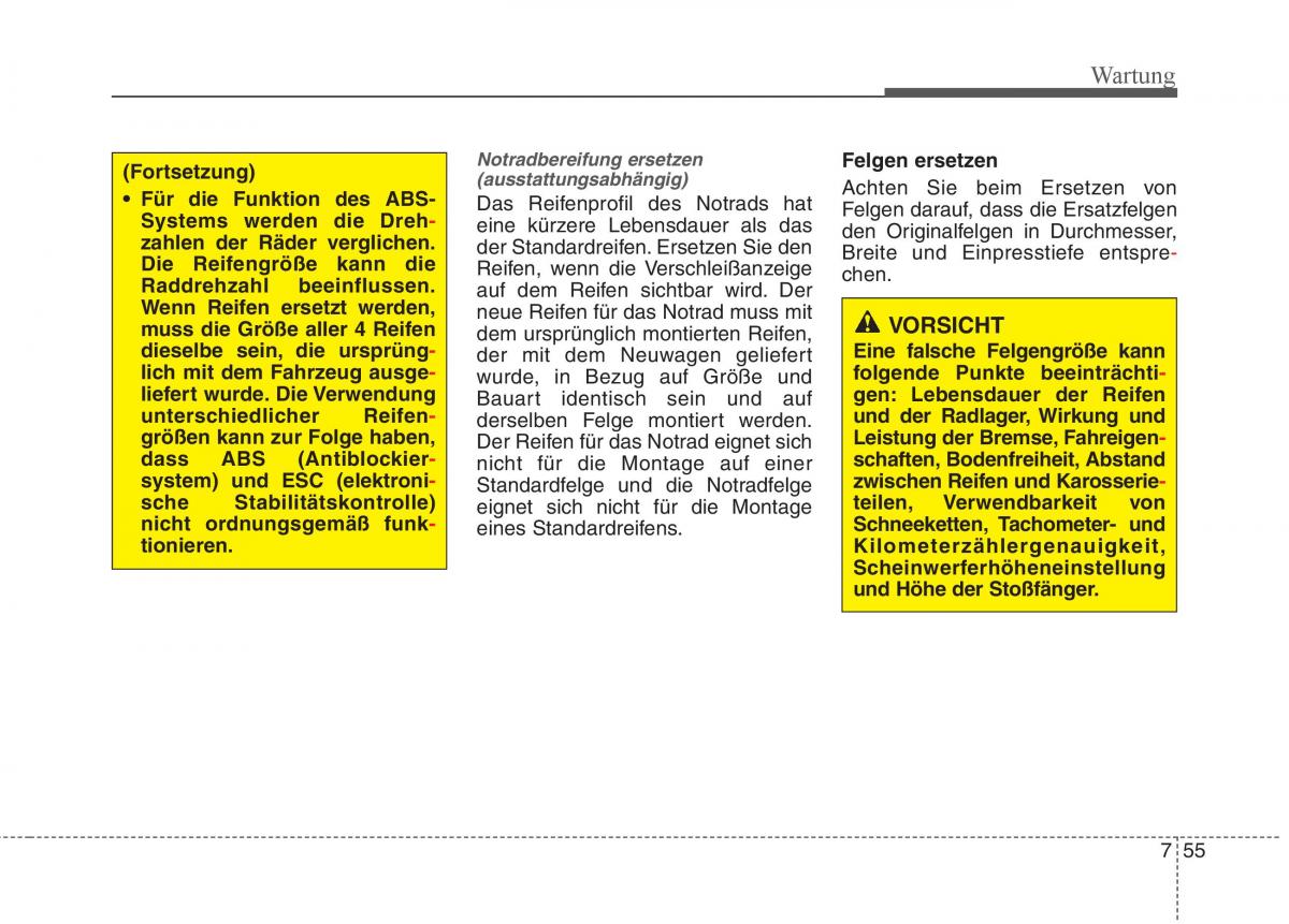 KIA Carens III 3 Handbuch / page 643