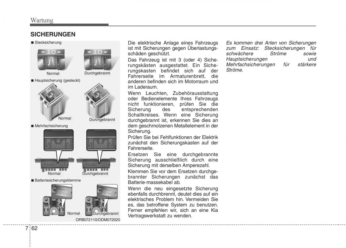 KIA Carens III 3 Handbuch / page 650