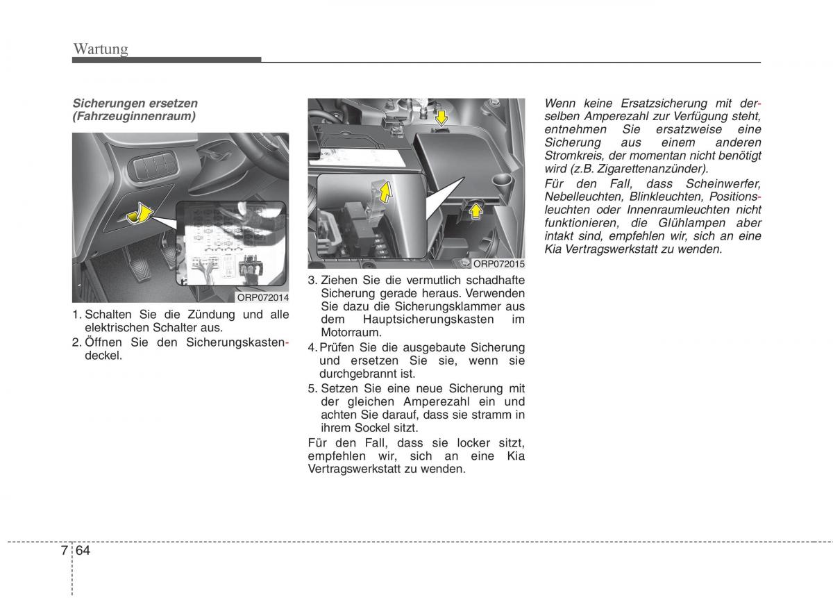 KIA Carens III 3 Handbuch / page 652