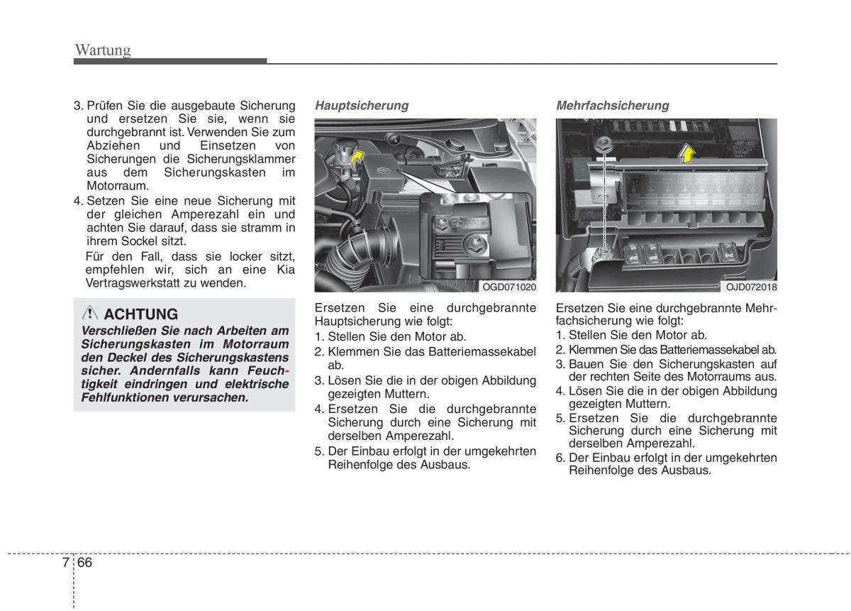 KIA Carens III 3 Handbuch / page 654