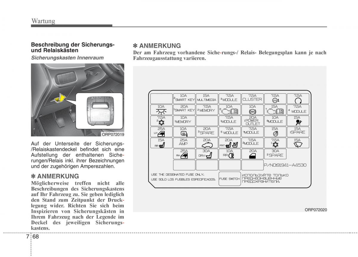 KIA Carens III 3 Handbuch / page 656