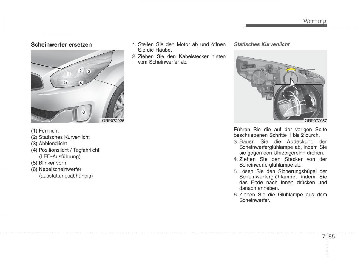 KIA Carens III 3 Handbuch / page 673