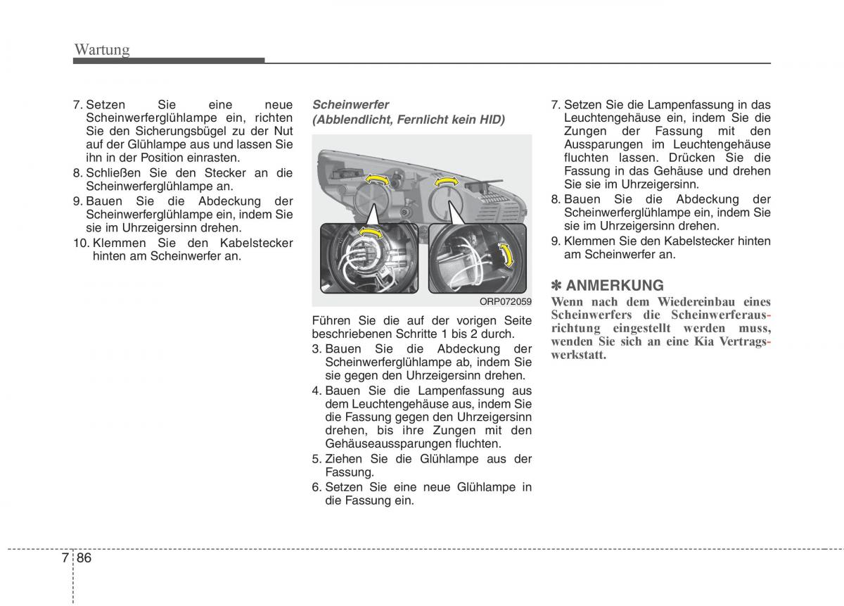 KIA Carens III 3 Handbuch / page 674