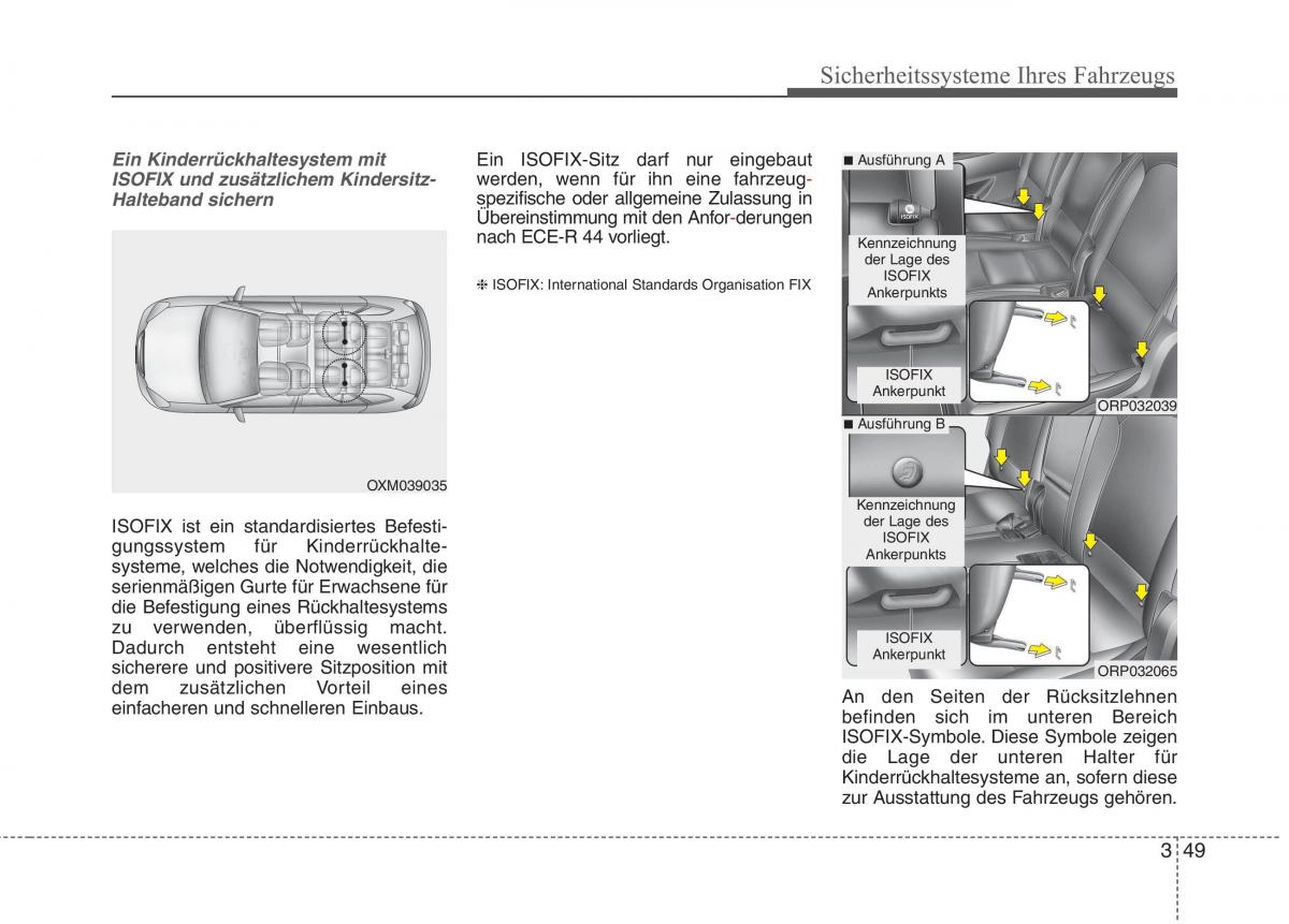 KIA Carens III 3 Handbuch / page 68