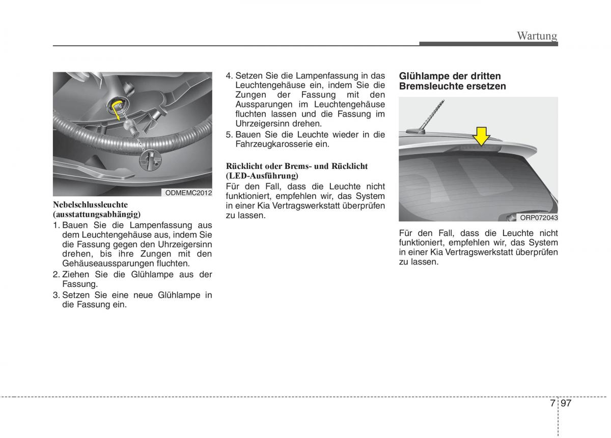 KIA Carens III 3 Handbuch / page 685