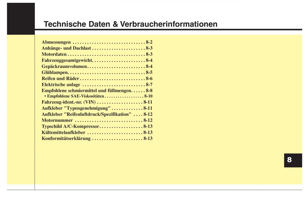 KIA Carens III 3 Handbuch / page 700