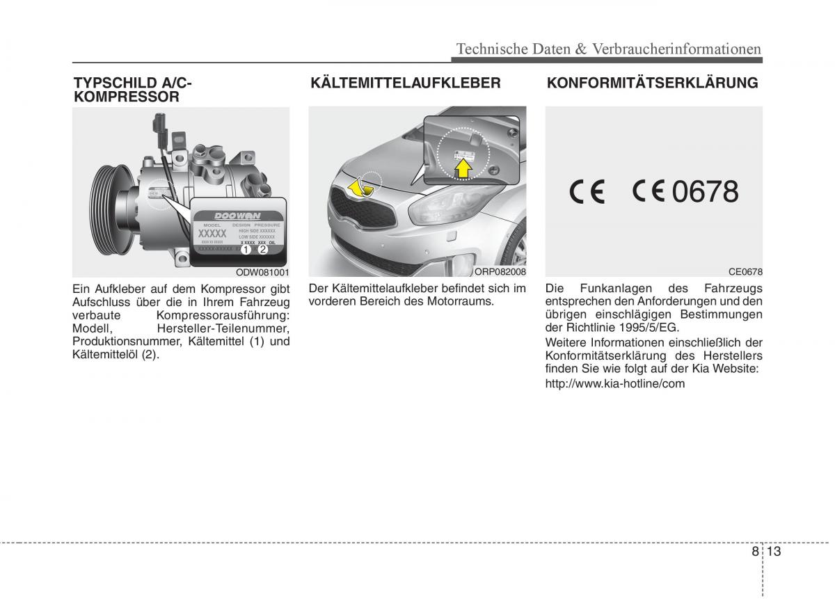 KIA Carens III 3 Handbuch / page 712