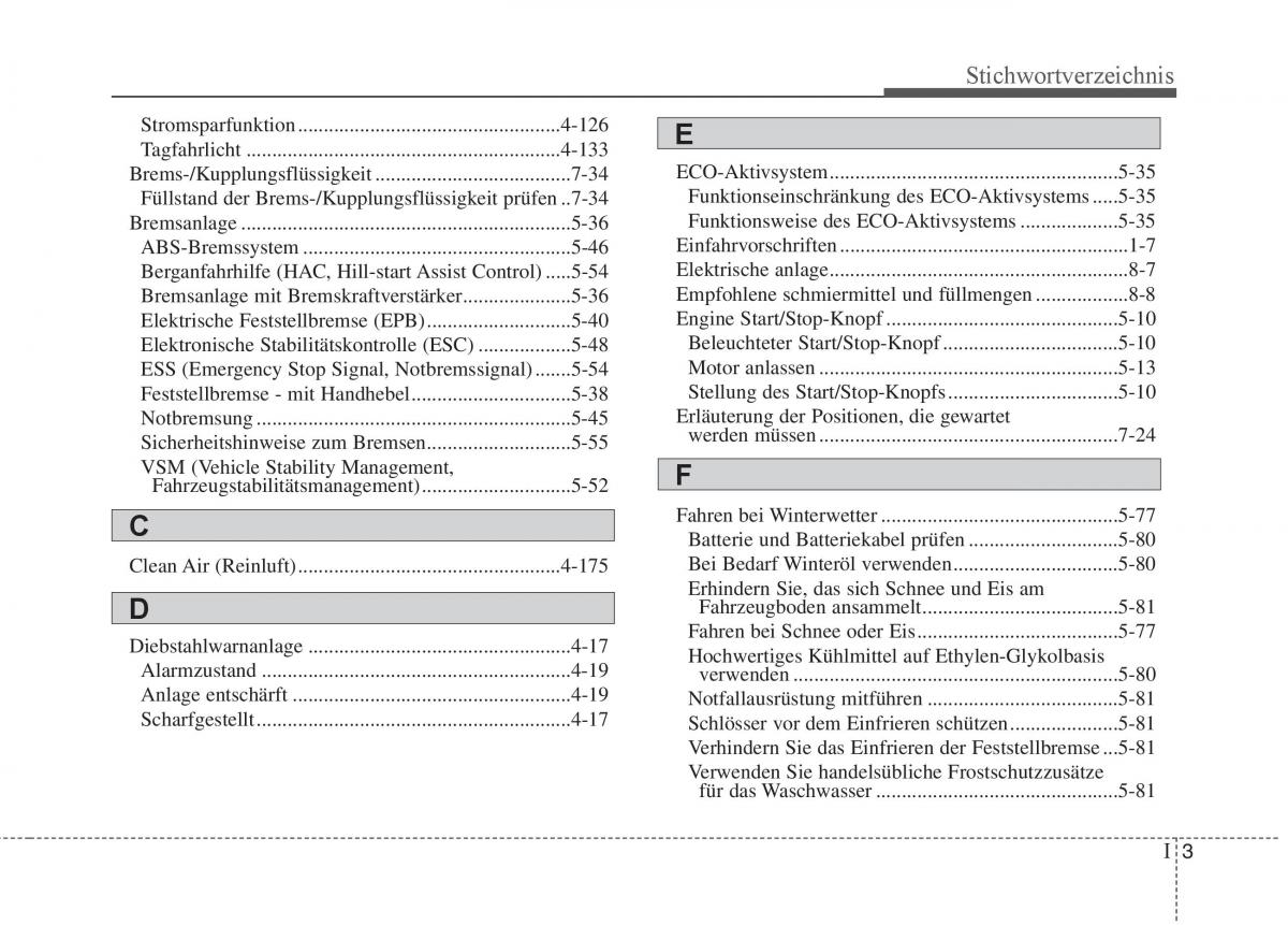 KIA Carens III 3 Handbuch / page 715