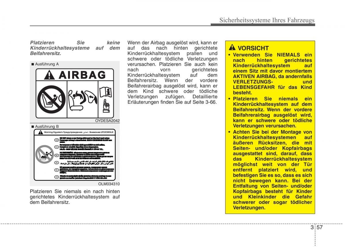 KIA Carens III 3 Handbuch / page 76