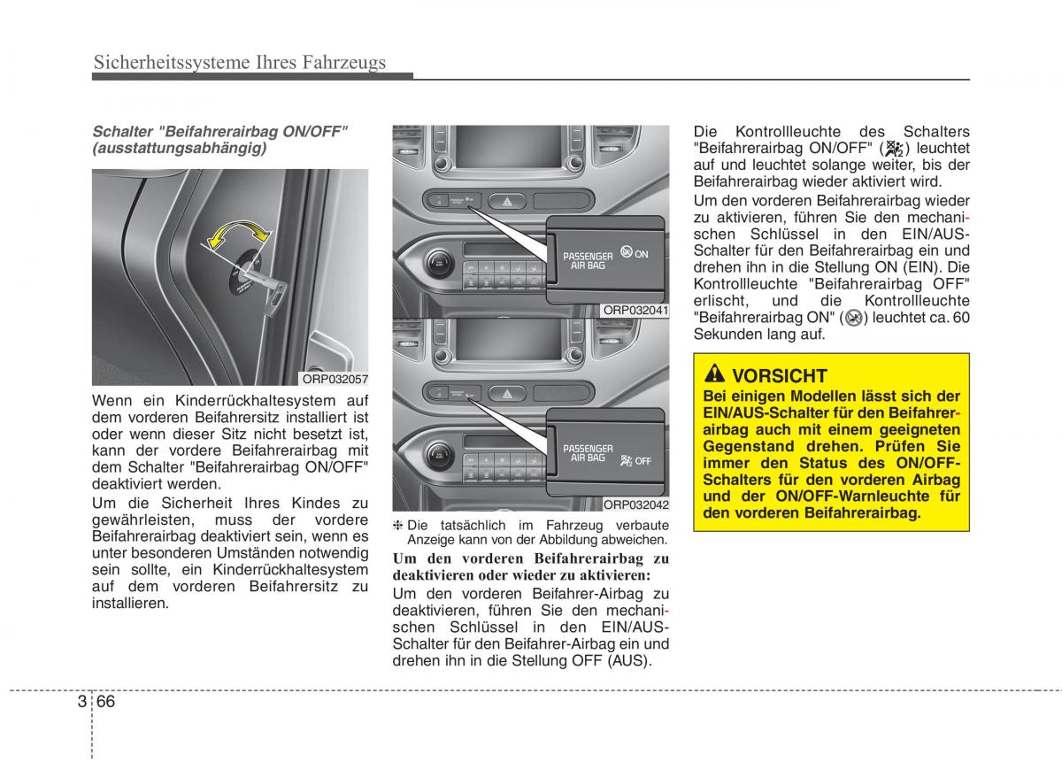 KIA Carens III 3 Handbuch / page 85