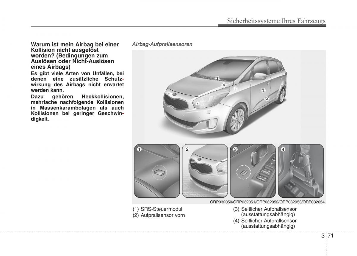 KIA Carens III 3 Handbuch / page 90