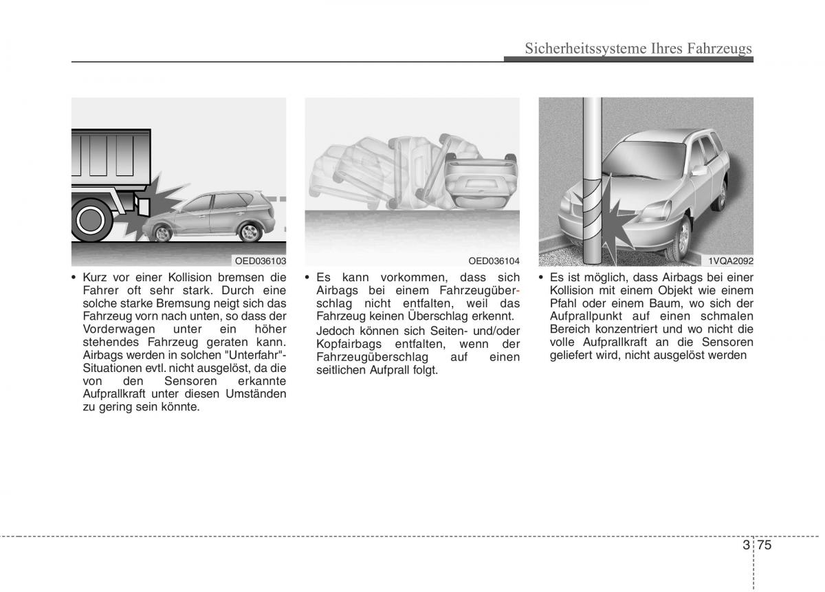 KIA Carens III 3 Handbuch / page 94