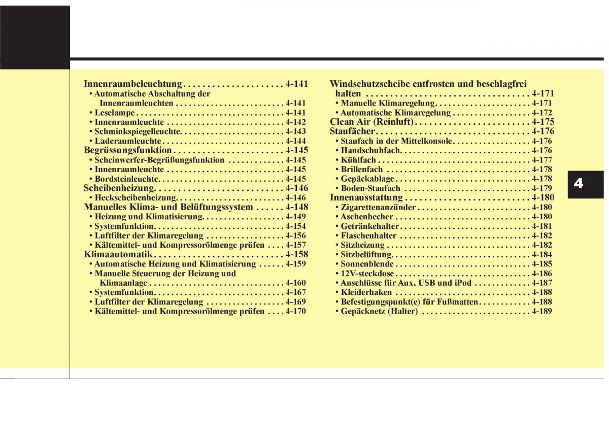 KIA Carens III 3 Handbuch / page 101