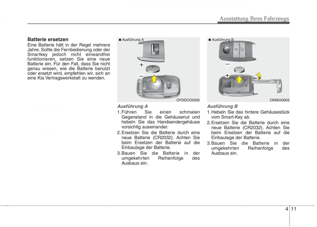 KIA Carens III 3 Handbuch / page 109