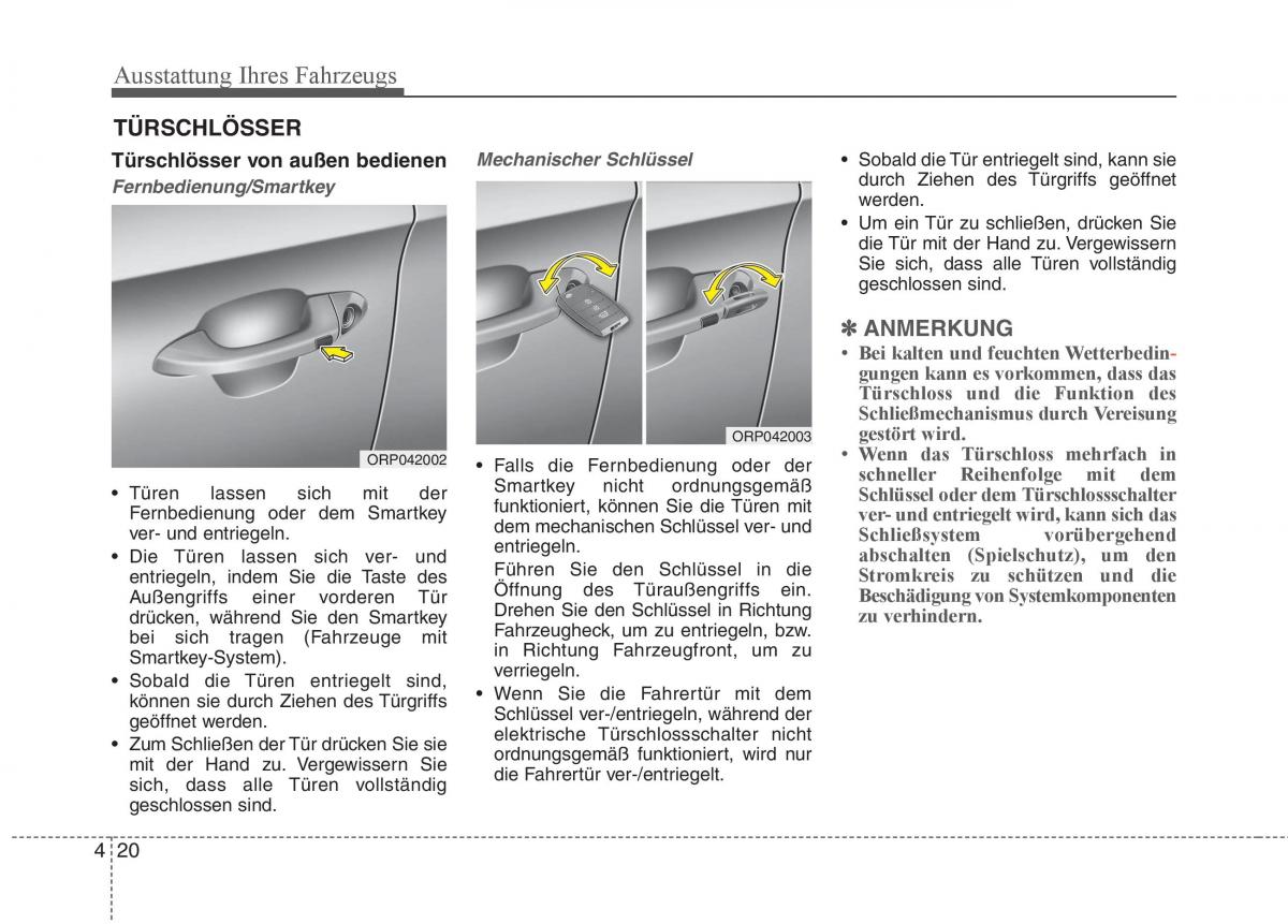 KIA Carens III 3 Handbuch / page 118