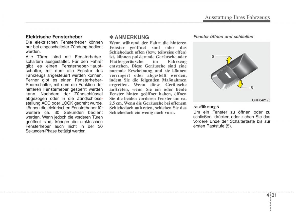 KIA Carens III 3 Handbuch / page 129