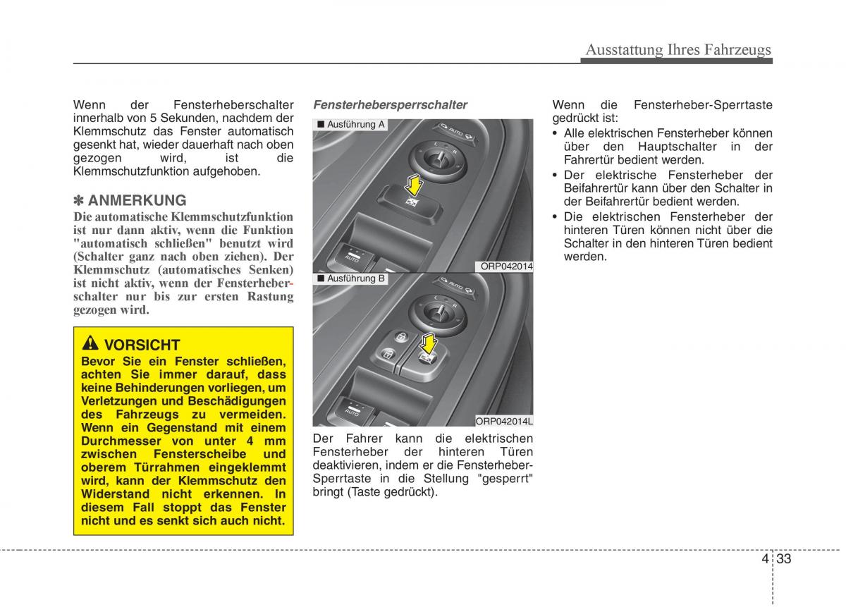 KIA Carens III 3 Handbuch / page 131