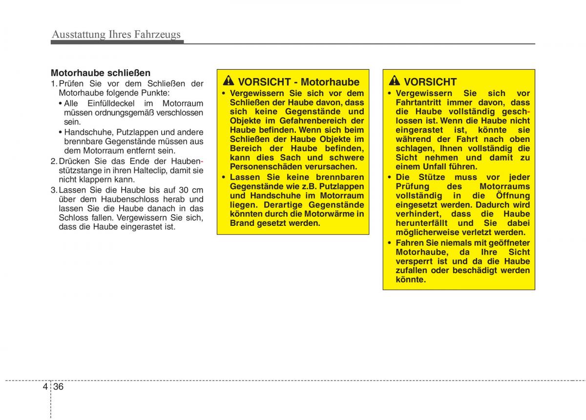 KIA Carens III 3 Handbuch / page 134