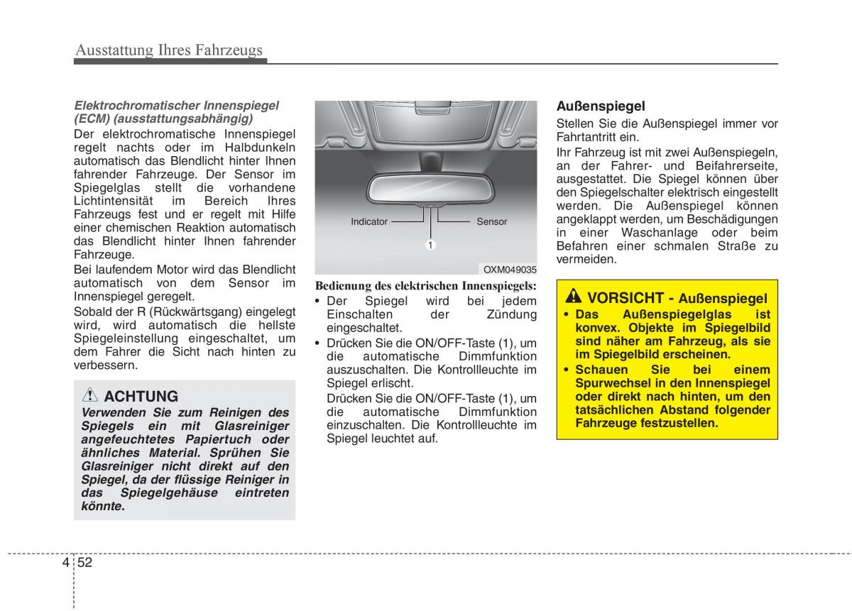 KIA Carens III 3 Handbuch / page 150