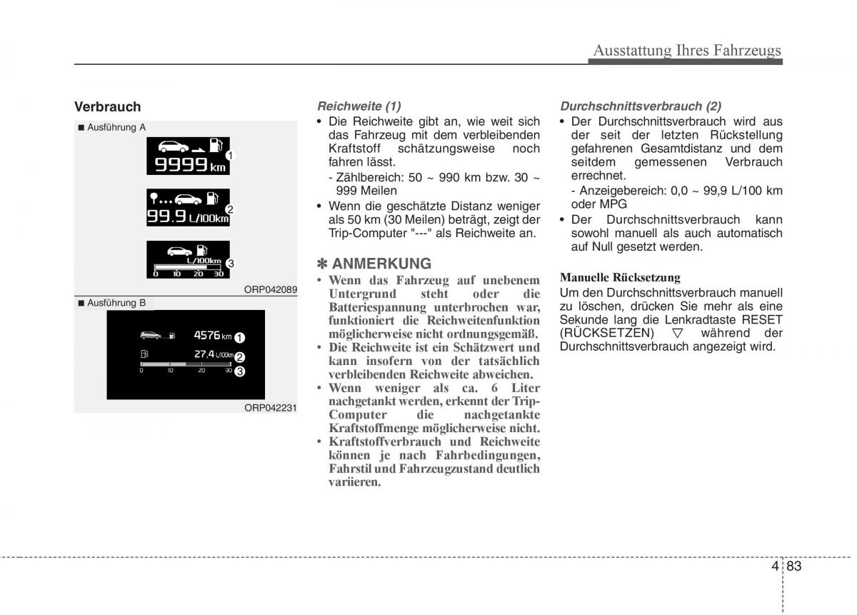 KIA Carens III 3 Handbuch / page 181