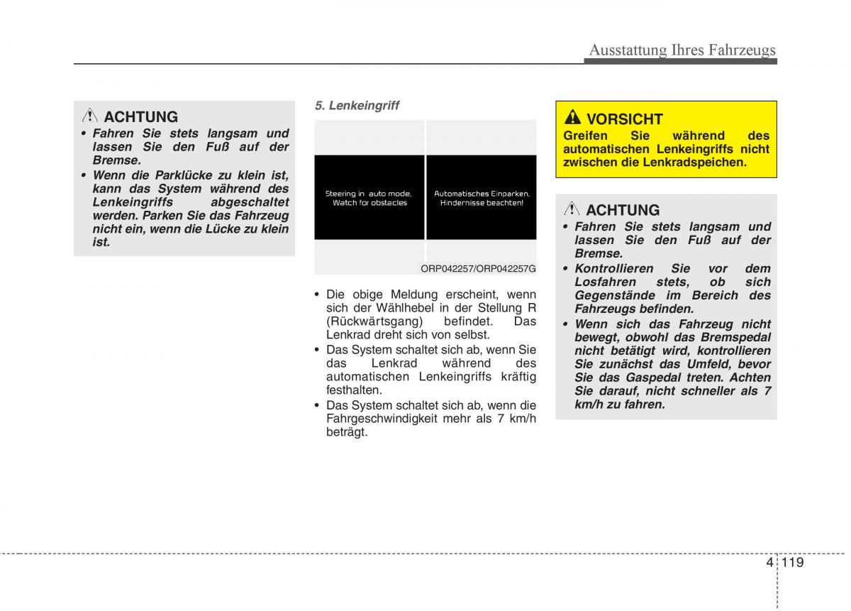 KIA Carens III 3 Handbuch / page 217