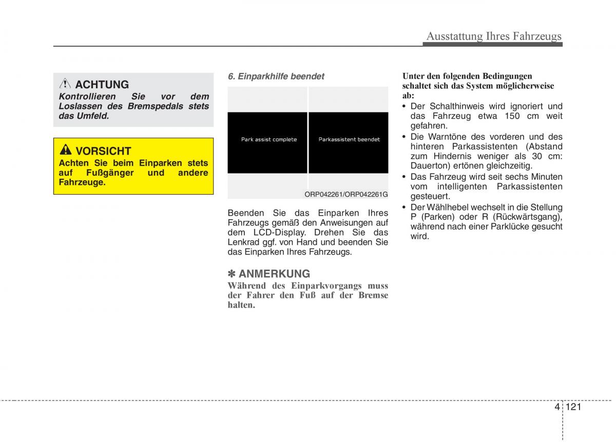 KIA Carens III 3 Handbuch / page 219