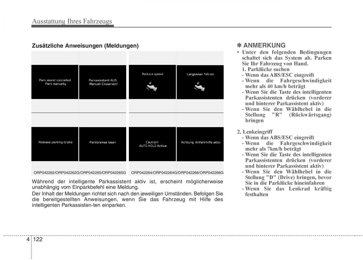 KIA Carens III 3 Handbuch / page 220