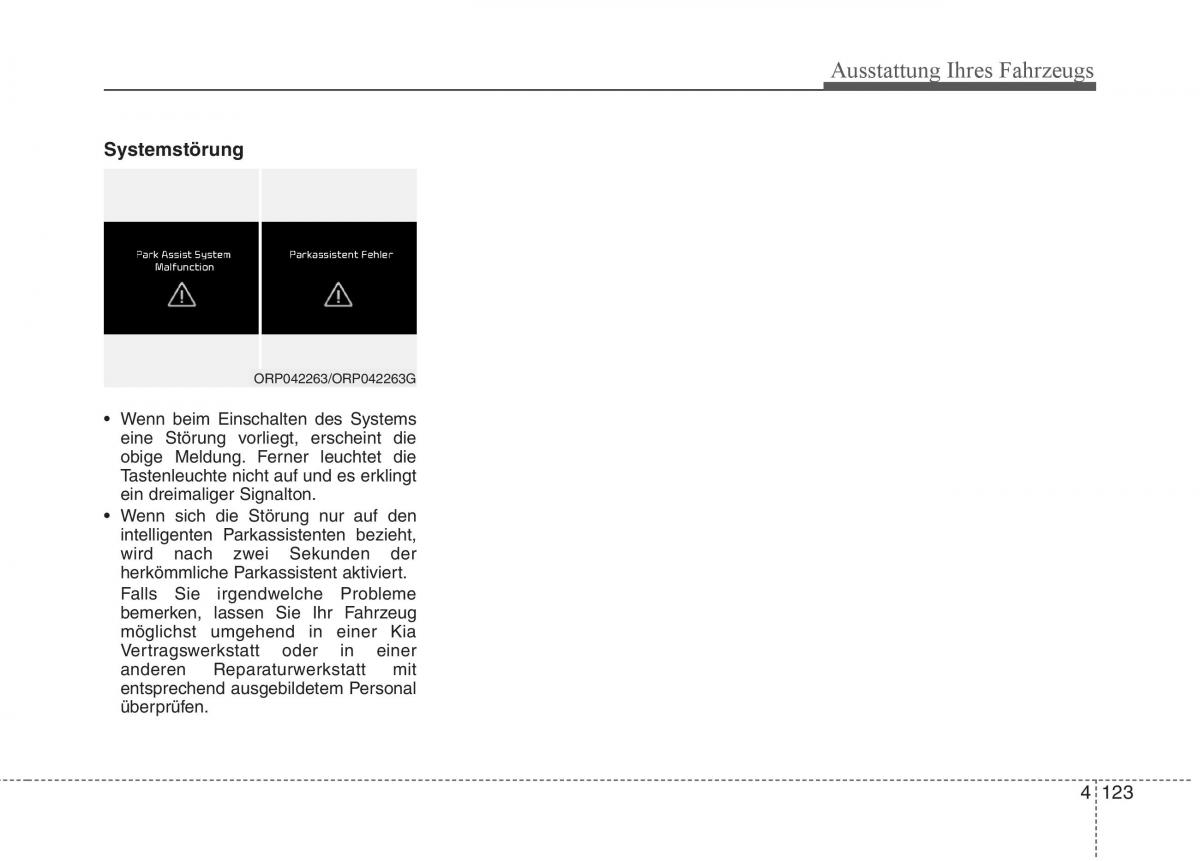 KIA Carens III 3 Handbuch / page 221