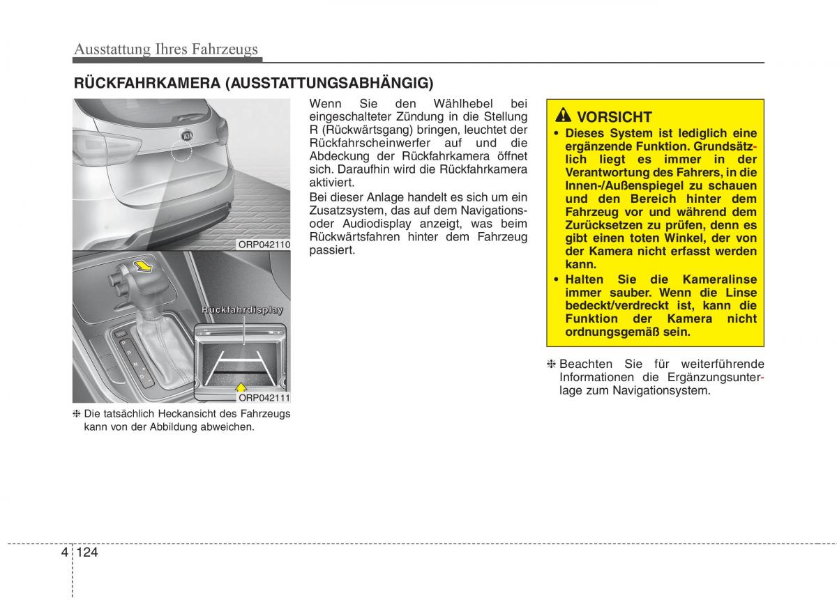 KIA Carens III 3 Handbuch / page 222