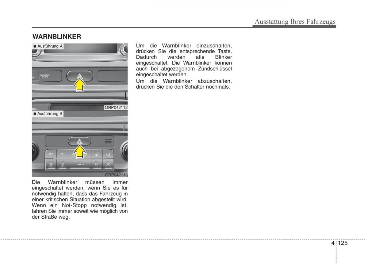 KIA Carens III 3 Handbuch / page 223