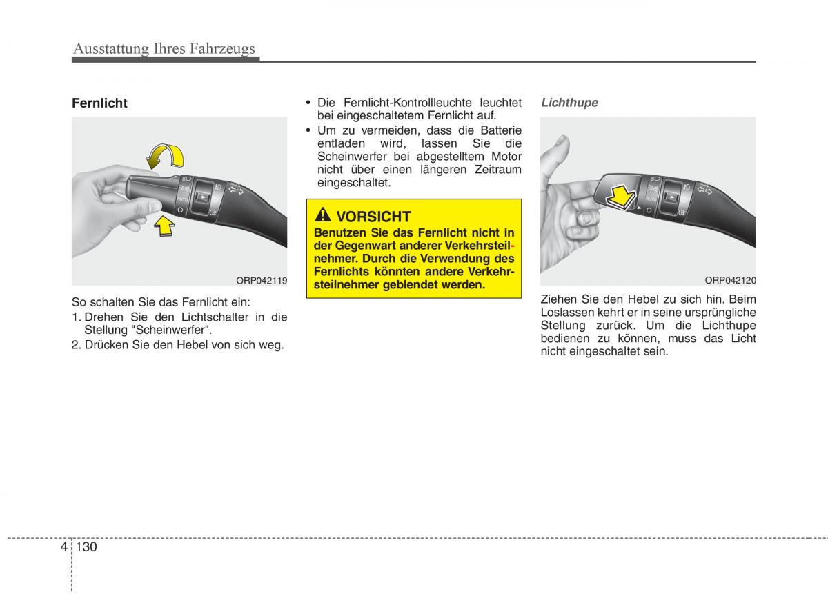 KIA Carens III 3 Handbuch / page 228