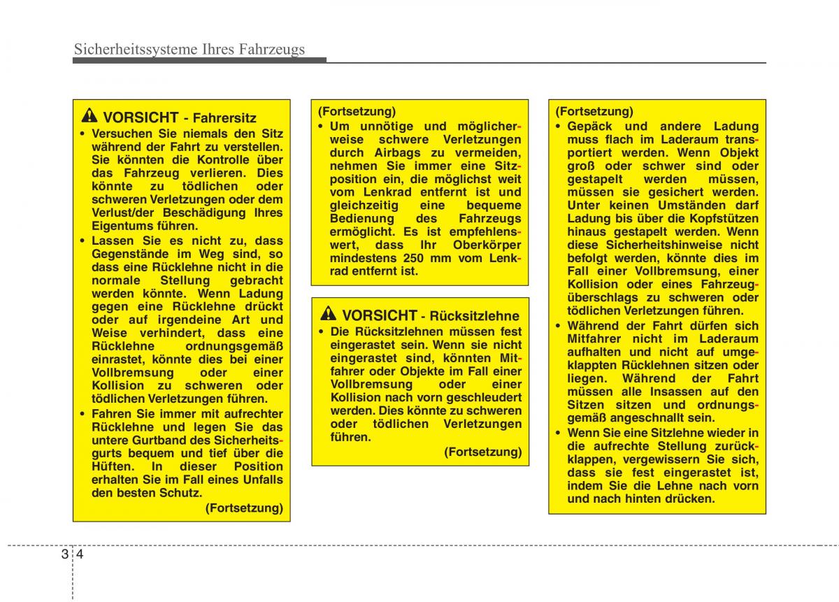 KIA Carens III 3 Handbuch / page 23